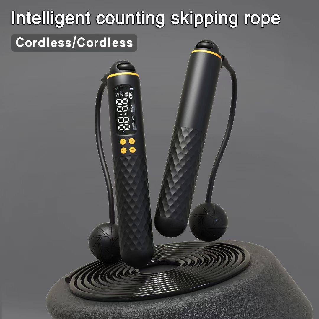 JinRuFit™ Ultimate Smart Jump Rope – LCD Counter | Dual Mode | Ships from US in 3–5 Days
