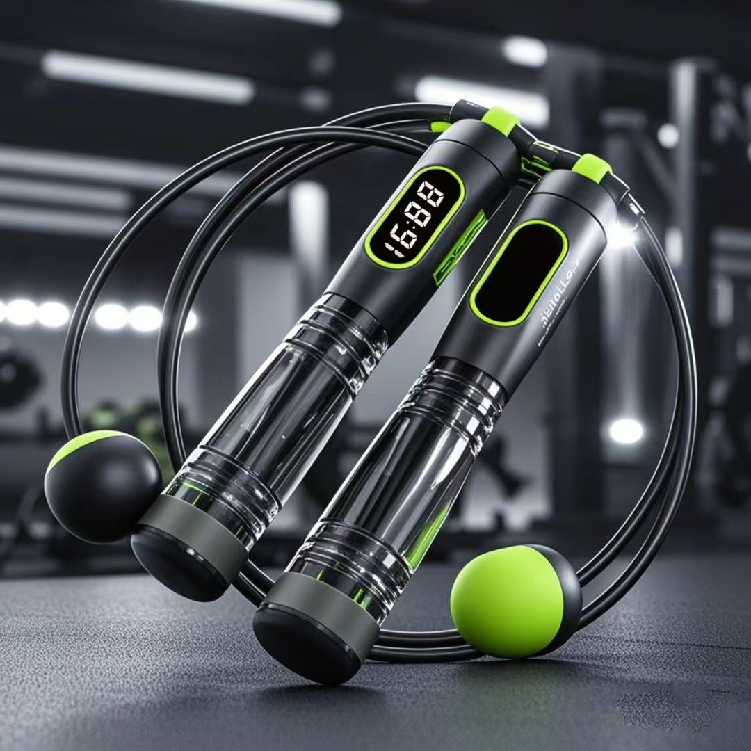 JinRuFit™ Ultimate Smart Jump Rope – LCD Counter | Dual Mode | Ships from US in 3–5 Days