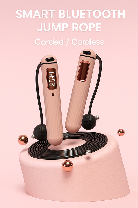 JinRuFit™ Ultimate Smart Jump Rope – LCD Counter | Dual Mode | Ships from US in 3–5 Days