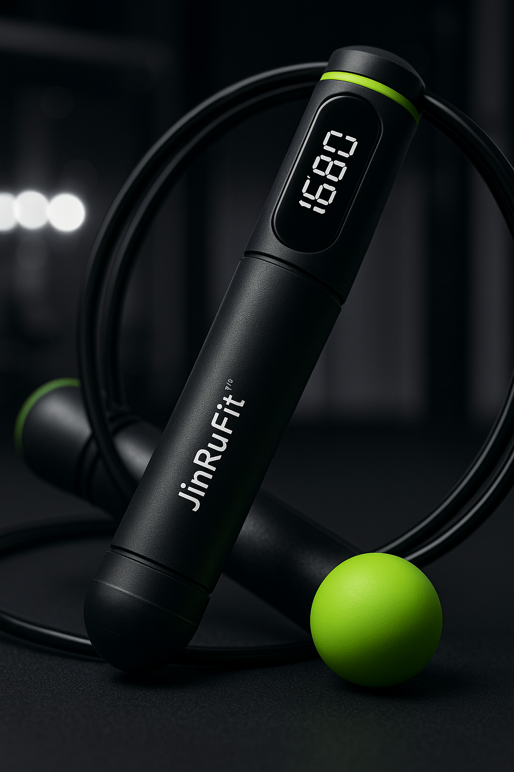 JinRuFit™ Ultimate Smart Jump Rope – LCD Counter | Dual Mode | Ships from US in 3–5 Days
